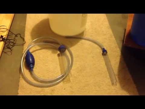 Shrimp / Fish Tank Substrate / Gravel Siphoning / Cleaning