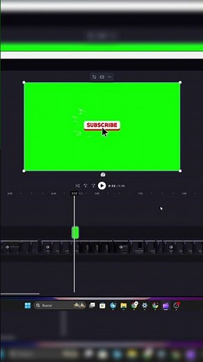 HOW TO USE THE Chroma Key EFFECT IN CLIPCHAMP? #chromakey