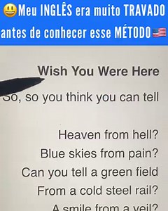 1.7K reactions · 153 shares | 蘿 Meu inglês era muito travado até eu...