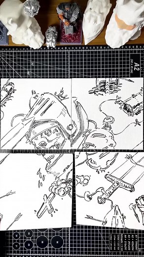 Creative Line Art Pattern Design Ideas