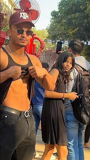 Top 5 crazy girls reaction on shirtless bodybuilder 😱😂 #girlreaction #publicreaction #top5