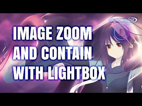 Divi Theme Image Zoom And Contain With Lightbox