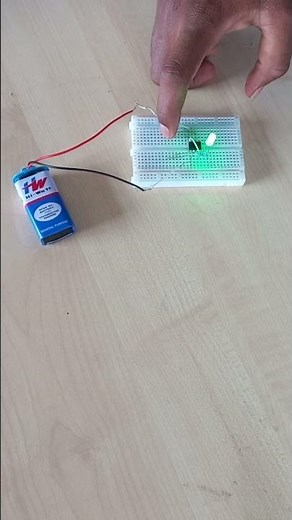 Touch Switch project using 555 timer