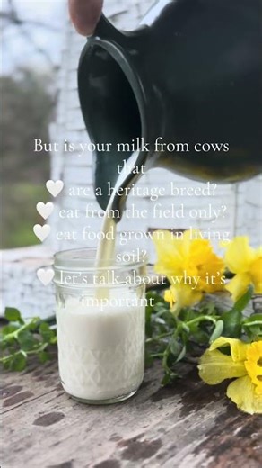 How is your dairy life going? #ancestralregenerationprotocol