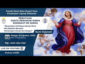 Perayaan Santa Perawan Maria Diangkat Ke Surga