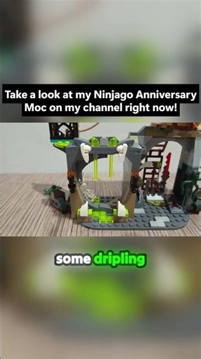 My Custom Lego Ninjago Villain Snake Cave Moc 🐍 #ninjago #legoninjago #lego