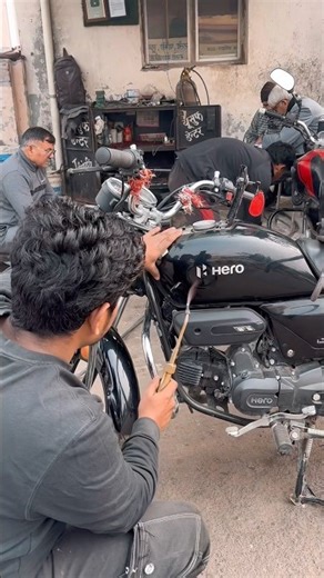 Petrol tank repair Splendor 👍💯 #stbikemodified #shorts #shortvideo #shortfeed