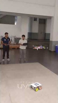 Vision-Based Drone–Rover Tracking in a GPS-Denied Indoor Environment!!!