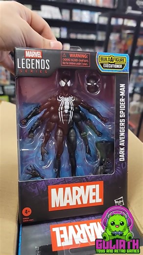 GOLIATH TOYS and RETRO GAMES on Instagram: "Marvel Legends Dark Avengers Spider-Man figure is available at your local gaming store, Goliath! 🚨 We are buying toy collections! Located at: Goliath Toys and Retro Games 2229 W. University Dr. Edinburg, Tx 78539 # 956-270-4511 Sun-Thurs 12pm-8pm Fri-Sat 11am-8pm #goliathtoysandretrogames #edinburgtx #mcallentx #missiontx #brownsvilletx #pharrtx #cityofedinburg #harlingentx #pharrtx #donnatx #riograndevalley #figure #rgv956 #rgvlife #actionfigure #toy
