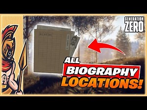 All Character Biography Locations | Generation Zero Collectable Guide