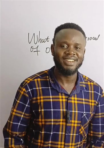 How to find the reciprocal of a decimal number.