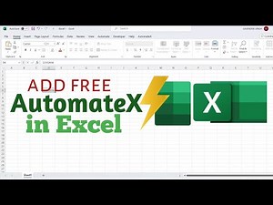 How to Add Free AutomateX in your Excel file || Free AI-tool in Excel