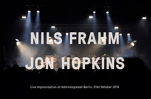 Last year I played with Nils Frahm in Berlin. For the encore we tried improvising something together with nothing planned apart from a starting note. The audio wasn't captured perfectly but hopefully you can tell what was going on at least as well as we could. | Jon Hopkins