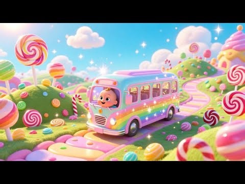 Baby Bus Full of Candy Friends | Fun Kids Song & Nursery Rhyme | Toddlers & Preschoolers