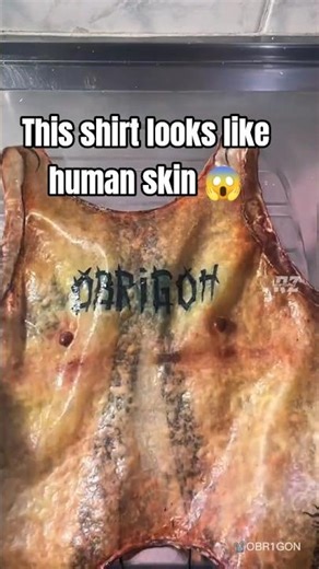 This clothing looks like human skin⁉️😱 #clothing #fashion