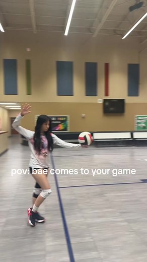 Volleyball Moments: When He Comes to Your Game