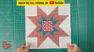 32K views · 1.9K reactions | I love this block. And I love it in blue, white and red. It's a large 12" block that goes quickly. Do you like it? Full tutorial: https://youtu.be/x5Cz1CZbzPU | TeresaDownUnder | Facebook