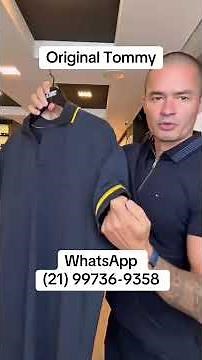 Polo Tommy Hilfiger Original 👕 | 12x sem juros + envio rápido #modamasculina