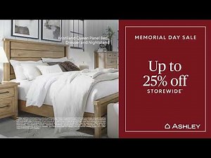 Ashley's Memorial Day Furniture Sale.