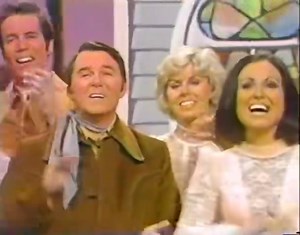 Sunday! Religion: Old. Smiles: Permanent. Vibes: Unclear. Guy & Ralna — The Lawrence Welk Show, 1974. #SundayVibes #LawrenceWelk #VintageTV #1970s #RetroCulture | The Dumb Banana