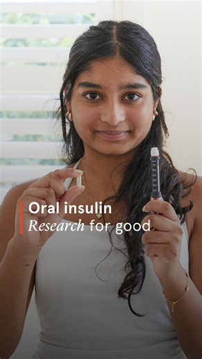 Imagine being able to swap daily injections for a pill 🔄 University of Sydney researchers are developing an insulin pill which could transform the lives of people living with type 1 diabetes. Read more: https://go.sydney.edu.au/CFSA2V #USYD #ResearchForGood | University of Sydney