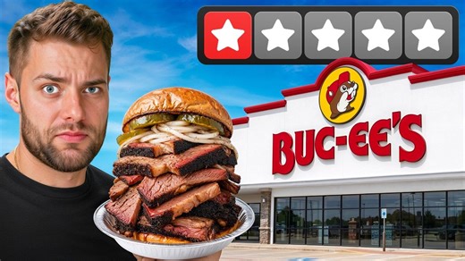 【Max the Meat Guy】我吃遍了世界上最大加油站Buc-ee's的所有食物