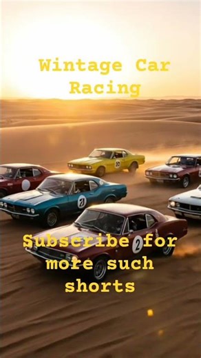 I Drove Vintage Cars Across A Desert