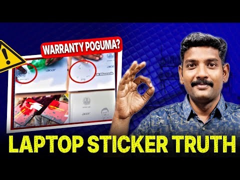 Government Laptop⚠️ Sticker Remove பண்ணா Warranty போகுமா? Government Laptop 10 maintenances 🔥