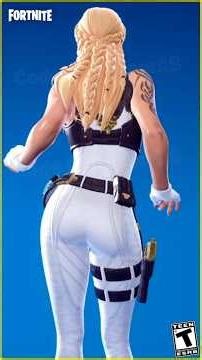 Fortnite Party Hips Emote Brunhild Skin Thicc 🍑😜😍 Extended Version 😱🔥