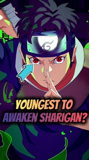 Who is The Youngest Uchiha To Awaken Sharigan? 🤯🔥 | Naruto | Anime BLAH