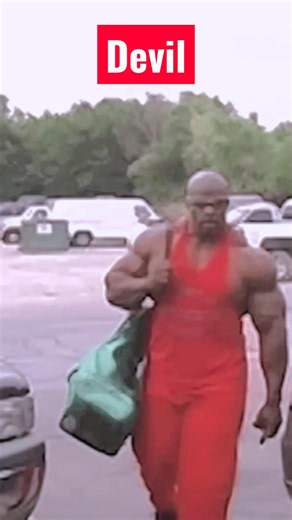 Devil Is Great-Ronnie Coleman #ronniecoleman #bodybuilding #gymshorts