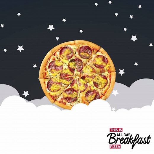 Breakfast and pizza are together at last! Introducing the best invention since cold pizza, our new Chorizo Egg Brekkie and Bacon Egg Brekkie Pizzas. Available all day. Seriously. You’re welcome: http://bit.ly/AllDayBreakfastPizza | Pizza Hut