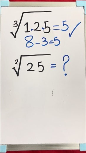 Find Square Roots in Seconds! 🤯 #mathtricks