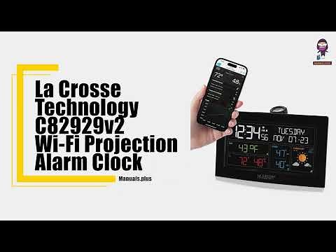 How to Set Up Your La Crosse Technology C82929v2 Wi-Fi Projection Alarm Clock