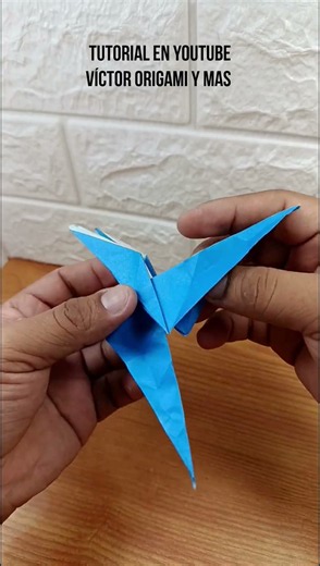 Dragón origami 🐲 (tutorial en el video relacionado) #diy #art #origami #craft