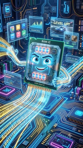 ​How RAM works? Simplest explanation ever! 💻 #ComputerScience #TechFacts