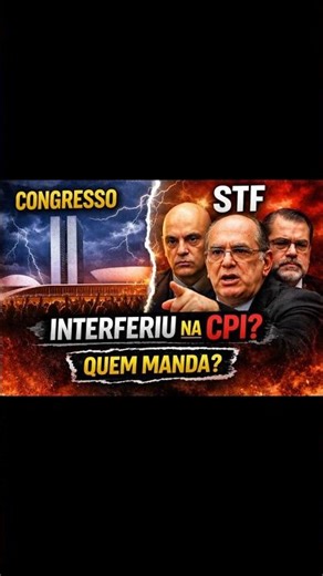 STF INTERFERIU NA CPI? ENTENDA O QUE ACONTECEU
