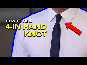How to Tie a Four in Hand Knot Necktie | Step-by-Step Guide