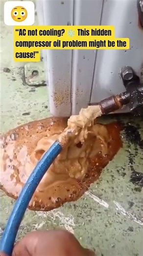 AC Not Cooling? Compressor Oil Problem Fixed Fast! | Expert Repair by Gacool Technical Company