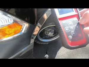 Diagnose the TPMS Warning light