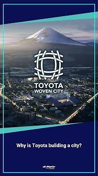 Cameras everywhere, funky ideas, and wireless towing - what's at Woven City? #toyota #wovencity