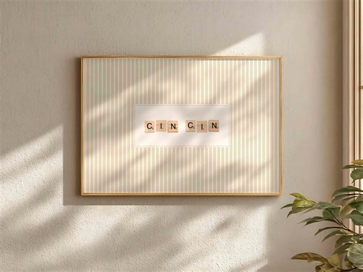 Poster Prints Cincinnati Zip Code Cincinnati Game Pieces Art Print, Wall Art Decor, Home Office Decoration, Unique Gift Idea, Room Decor - Etsy