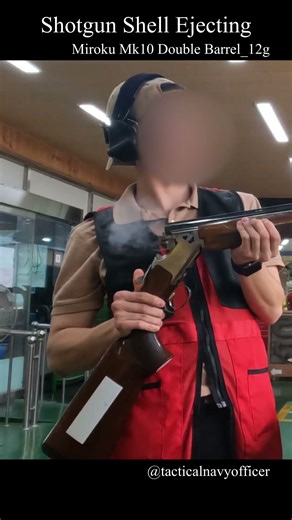 Listen to Shell Ejecting sound!_Miroku Mk10 Double Barrel(12G) #gun #shotgun #doublebarrel #miroku