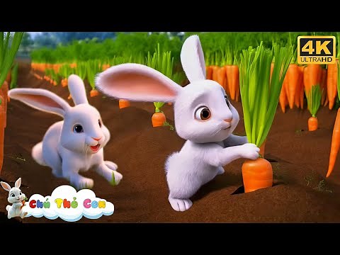 Chú Thỏ Con (Official 4K Video) - Nhạc Thiếu Nhi Sôi Động - Chú Thỏ Con Ơi Chú Thỏ Con