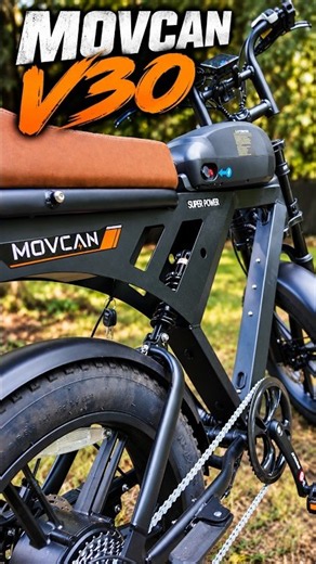 MOVCAN V30 Fat Tire E-Bike | Built for the Back Roads