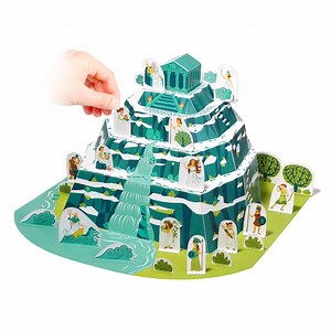 Mount Olympus Paper Toy: DIY Greek Gods Craft Kit - Etsy
