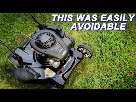Fixing A Murray Mower That Shakes
