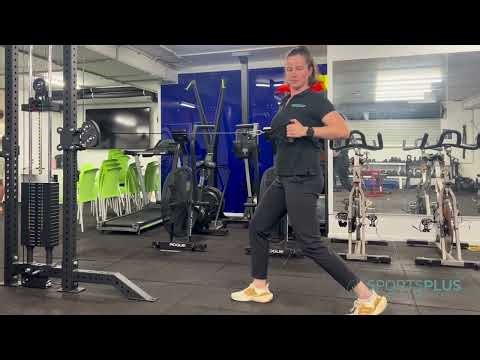 Cable Row SA Split Stance With Rotation