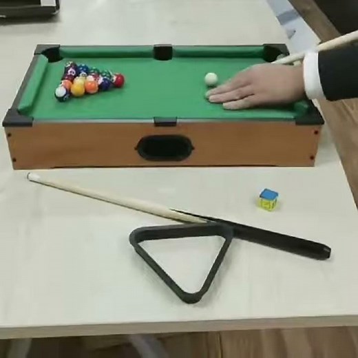 20" Wooden Portable Compact Mini Tabletop Pool table Snooker @ AiYOYO.my