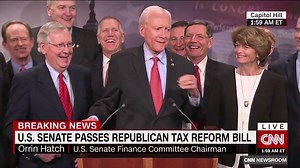 BREAKING: Senator Hatch's historic tax reform bill has passed in the Senate! This bill is an investment in the middle-class, and is good for jobs, families, and will move our country forward. | Senator Orrin Hatch